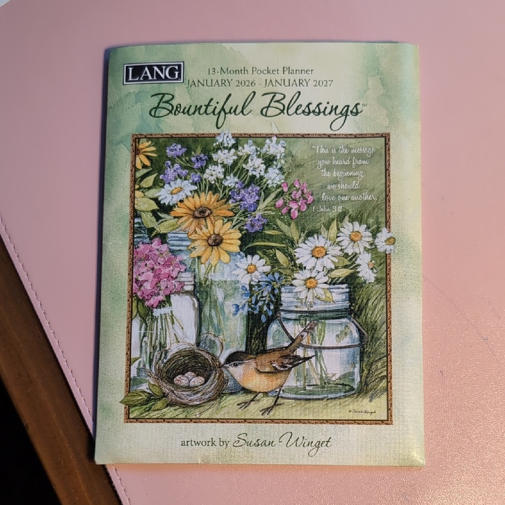 Bountiful Blessings Pocket Planner - Lang